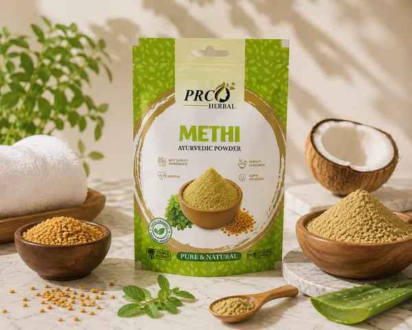 PRC_HERBAL_Methi_Ayurvedic_Powder_|_100%_Pure_Natural_Fenugreek_Hair_Growth_&_Scalp_Care_Powder_(40GMS)_(PACK-10)