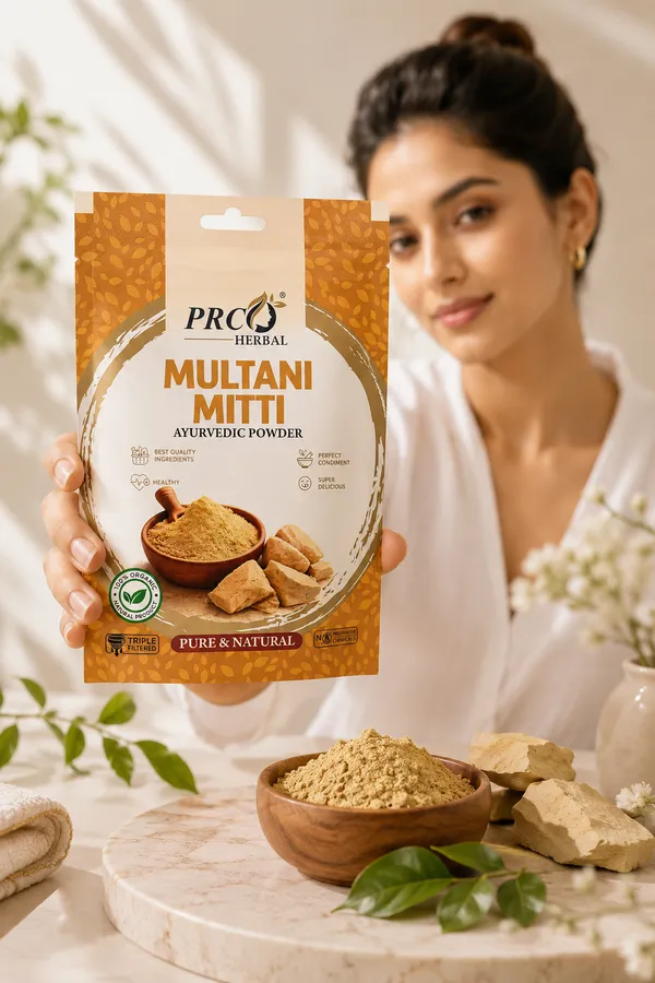 PRC_HERBAL_Multani_Mitti_Ayurvedic_Powder_|_100%_Pure_Natural_Fuller's_Earth_Face_&_Skin_Care_Powder_(40GMS)_(PACK-10)