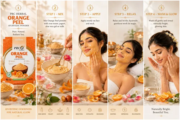 PRC_HERBAL_Orange_Peel_Ayurvedic_Powder_|_100%_Pure_Natural_Orange_Peel_Face_&_Skin_Care_Powder__(40GMS)_(PACK-10)