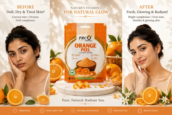 PRC_HERBAL_Orange_Peel_Ayurvedic_Powder_|_100%_Pure_Natural_Orange_Peel_Face_&_Skin_Care_Powder__(40GMS)_(PACK-10)