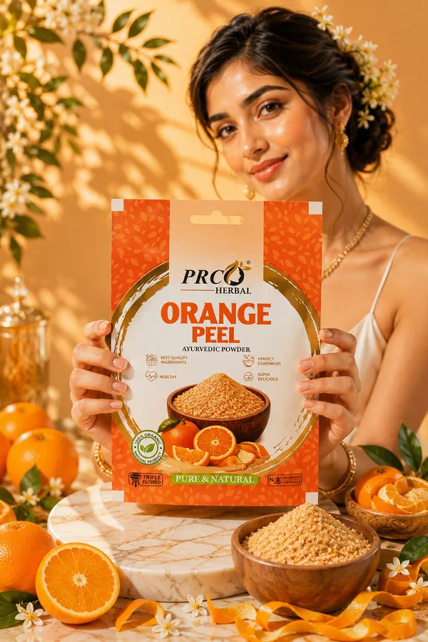 PRC_HERBAL_Orange_Peel_Ayurvedic_Powder_|_100%_Pure_Natural_Orange_Peel_Face_&_Skin_Care_Powder__(40GMS)_(PACK-10)