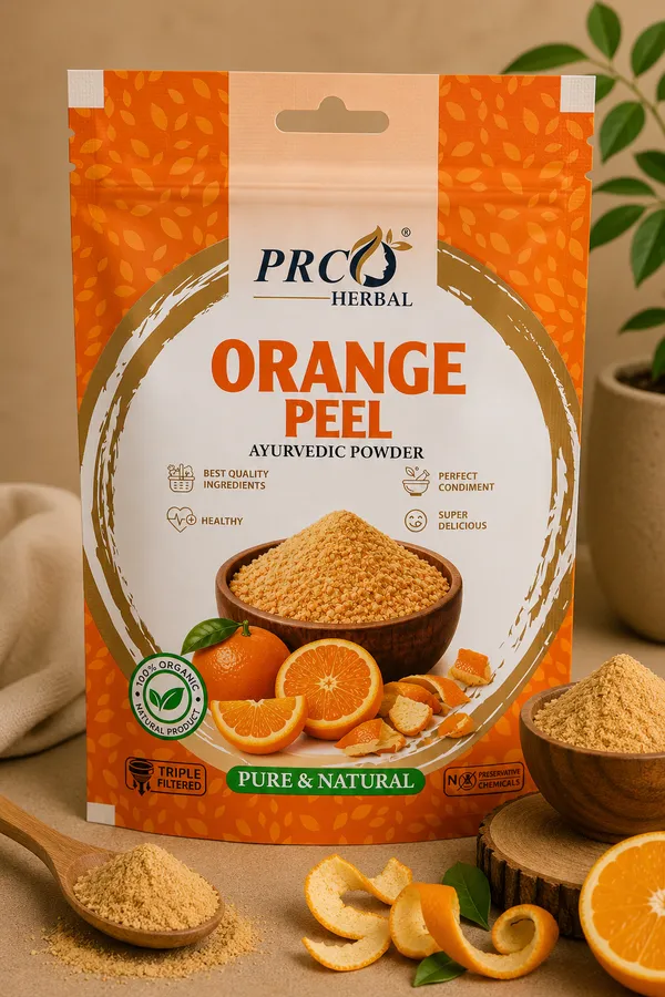 PRC_HERBAL_Orange_Peel_Ayurvedic_Powder_|_100%_Pure_Natural_Orange_Peel_Face_&_Skin_Care_Powder__(40GMS)_(PACK-10)