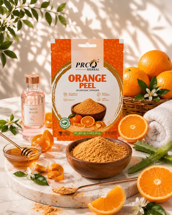 PRC_HERBAL_Orange_Peel_Ayurvedic_Powder_|_100%_Pure_Natural_Orange_Peel_Face_&_Skin_Care_Powder__(40GMS)_(PACK-10)