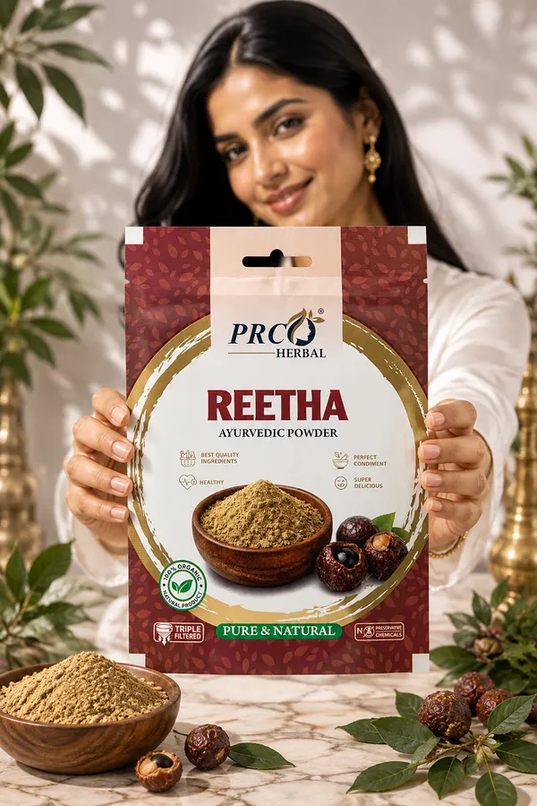 PRC_HERBAL_Reetha_Ayurvedic_Powder_|_100%_Pure_Natural_Herbal_Hair_Cleanser_&_Hair_Care_Powder_(40GMS)_(PACK-10)