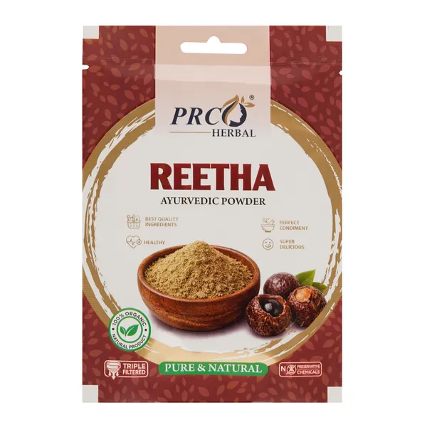 PRC_HERBAL_Reetha_Ayurvedic_Powder_|_100%_Pure_Natural_Herbal_Hair_Cleanser_&_Hair_Care_Powder_(40GMS)_(PACK-10)
