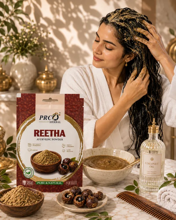 PRC_HERBAL_Reetha_Ayurvedic_Powder_|_100%_Pure_Natural_Herbal_Hair_Cleanser_&_Hair_Care_Powder_(40GMS)_(PACK-10)