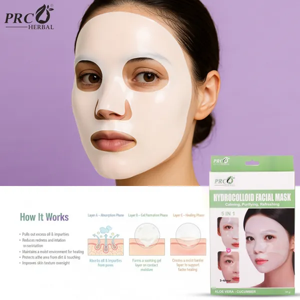 PRC_HERBAL_–_HYDROCOLLOID_FACIAL_SHEET_MASK_(ALOE_VERA_+_CUCUMBER)__(Pack_Of_2)
