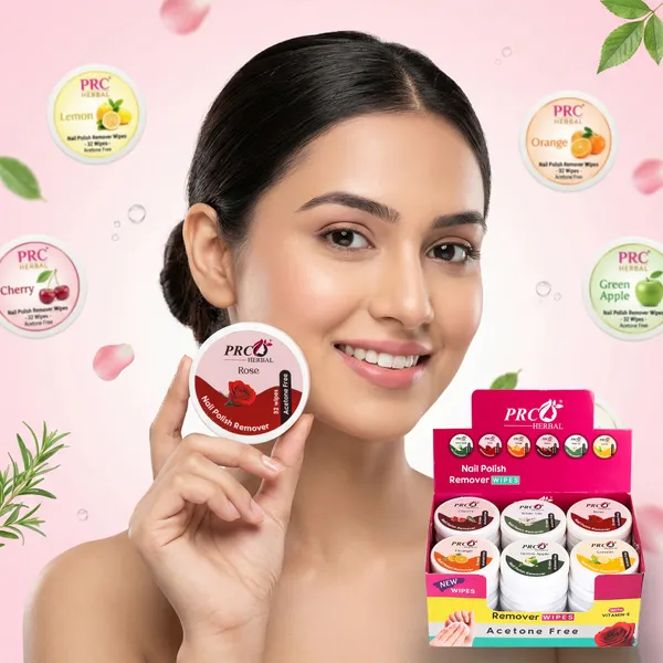 PRC_Herbal_Nail_Polish_Remover_Wipes_–_Acetone_Free_|_6_Fragrance_Variants_|_Vitamin_E_Enriched_|_Gentle_&_Travel-Friendly_Nail_Cleaner_(PACK_OF_24)