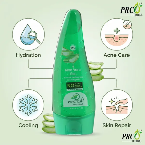 PRC_PRACTICAL_Aloe_Vera_Gel_Tube_(Pack_of_3)_–_99%_Pure_Natural_Moisturizer_for_Skin__|_Hydrating,_Soothing_&_Non-Sticky_Formula