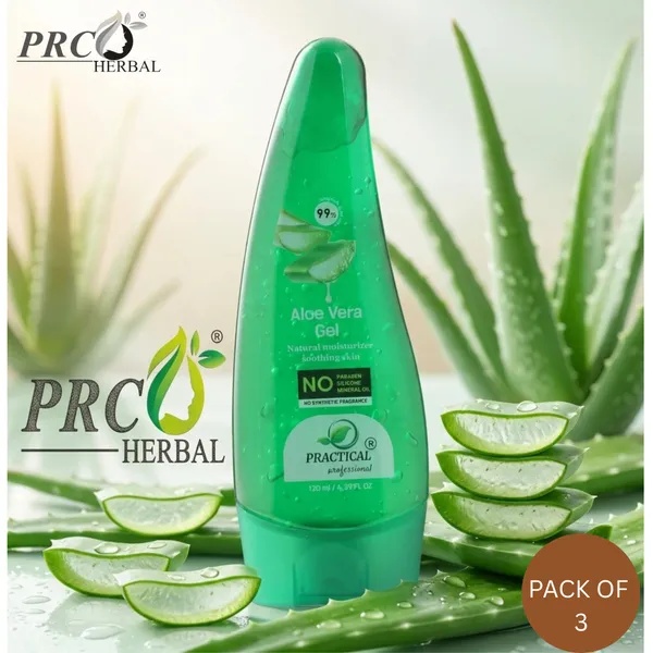 PRC_PRACTICAL_Aloe_Vera_Gel_Tube_(Pack_of_3)_–_99%_Pure_Natural_Moisturizer_for_Skin__|_Hydrating,_Soothing_&_Non-Sticky_Formula