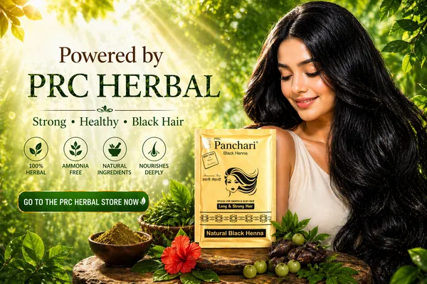 PRC_Panchari_Herbal_Black_Henna_Powder_(Gold_pause)_Pack_Of_20_–_Ammonia_Free_Natural_Hair_Color_for_Grey_Coverage_|_Smooth,_Silky_&_Long_Strong_Hair_Mehndi_(800Gms)