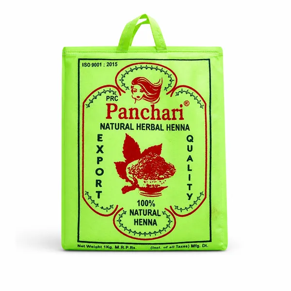 PRC_Panchari_Natural_Henna_Powder_1Kg_(PACK_OF_10)|_100%_Pure_Herbal_Mehndi_for_Hair_|_Chemical-Free_Hair_Color_&_Conditioning
