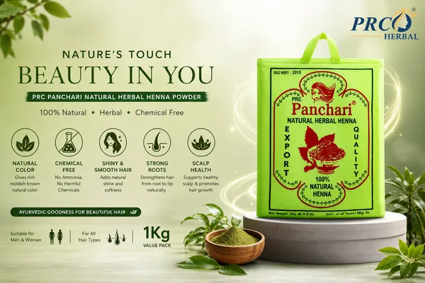 PRC_Panchari_Natural_Henna_Powder_1Kg_(PACK_OF_5)|_100%_Pure_Herbal_Mehndi_for_Hair_|_Chemical-Free_Hair_Color_&_Conditioning