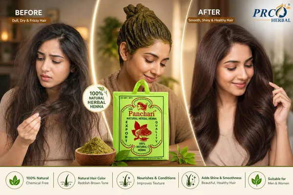 PRC_Panchari_Natural_Henna_Powder_1Kg_(PACK_OF_5)|_100%_Pure_Herbal_Mehndi_for_Hair_|_Chemical-Free_Hair_Color_&_Conditioning