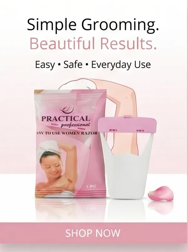 PRC_Practical_Professional_Easy_to_Use_Women_Razor_|_Safe_&_Gentle_Hair_Removal_Razor_for_Underarm_&_Body_|_Travel-Friendly_|_Pack_Of_48_/_4_Sheet
