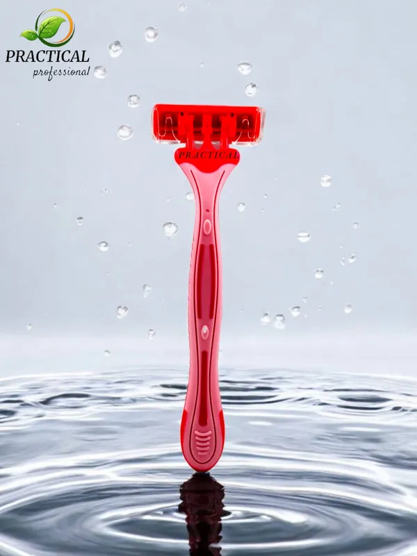 PRC_Practical_Disposable_Women_Easy_To_Use_Arm_&_Body_Razor_with_Double_Blade_Lightweight_Grip_Razor_For_Body_(Pack_Of_4)