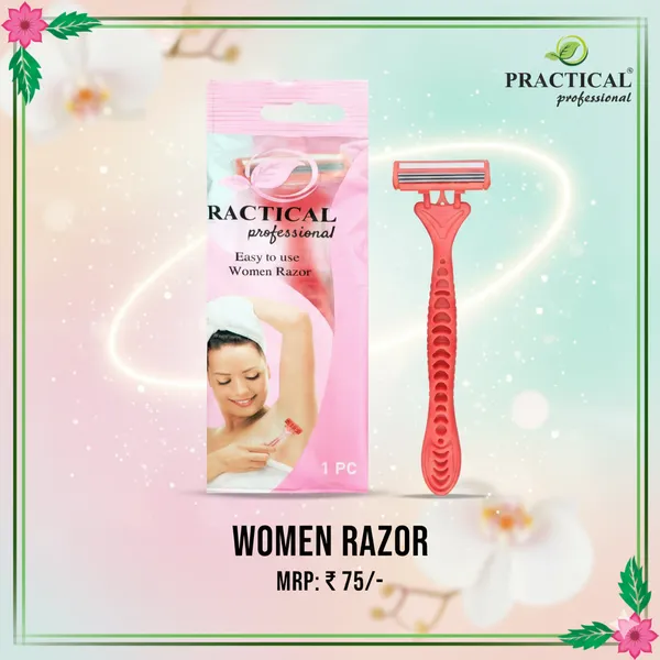 PRC_Practical_Disposable_Women_Easy_To_Use_Arm_&_Body_Razor_with_Double_Blade_Lightweight_Grip_Razor_For_Body_(Pack_Of_4)