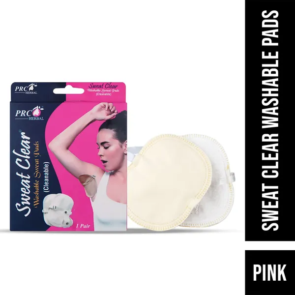 PRC_Sweat_Clear_Premium_Reusable_Washable_Underarms_Sweat_Pads_(Cream),_Under_Arm_Sweat_Protectors,_Breathable_Absorbent_Sweat_Pads_(Each_Pack_Contain_2_Pads)_(Pack_Of_3)