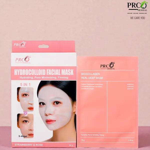 PRC_HERBAL_–_HYDROCOLLOID_FACIAL_SHEET_MASK_(STRAWBERRY_&_ROSE)__PACK_OF_4