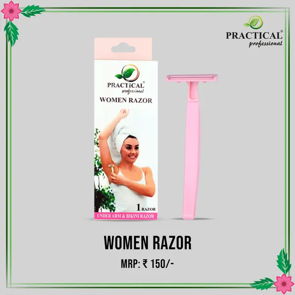 PRC_Practical_Disposable_Hair_Removal_Razor_For_Women_Perfect_For_Legs,_Arms_&_And_Bikini_Line_2_Blade_Shaving_Razor_Pack_Of_2