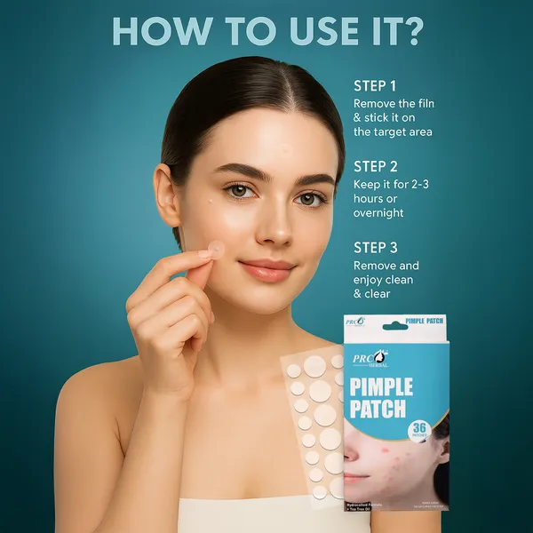 PRC_Herbal_Acne_Pimple_Patches_(72_Patches)–_Waterproof_hydrocolloid_formula_with_Tea_Tree_Oil_for_quick_healing_&_oil_control._Gentle_on_skin,_protects_&_absorbs_overnight._(36_patches:_24_small_8mm_+_12_large_12mm)_Pack_Of_2_