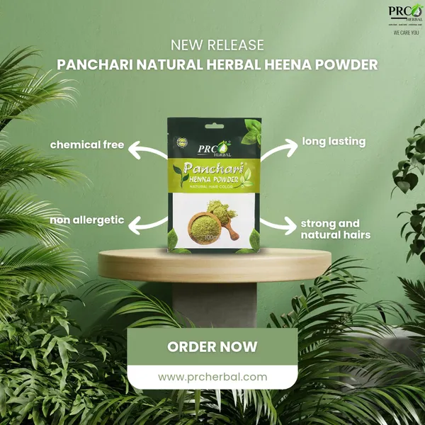 PRC_Panchari_Natural_Henna_Powder_(1Kg)_100%_Pure_&_Organic_For_Hair_&_Skin_Conditioning_&_Coloring_Safe_&_Gentle_