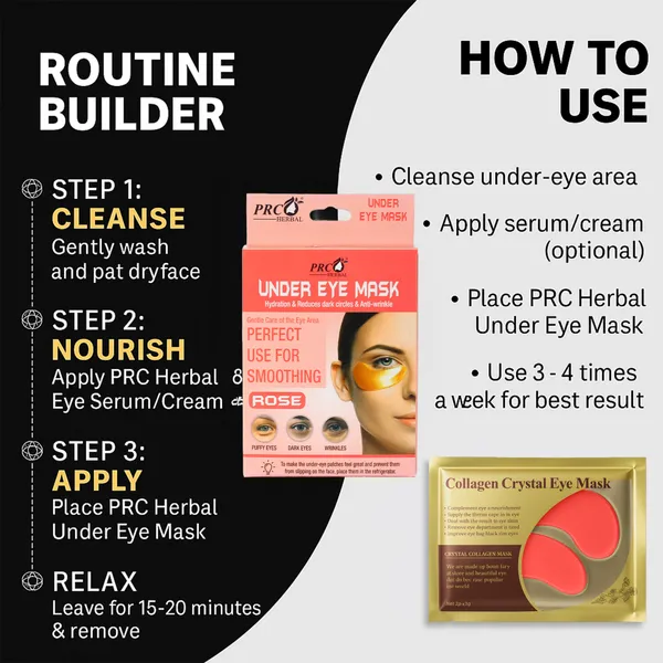 PRC_HERBAL_Under_Eye_Mask_Rose_Hydrating_Patches_For_Dark_Circles,_Perfect_Use_For_Smoothing_,_Puffy_Eyes_&_Wrinkles_Brightening_&_Anti-Wrinkle_Under_Eye_Treatment_(Each_Pack_Contain_4_Eye_Mask)_(Pack_Of_10)
