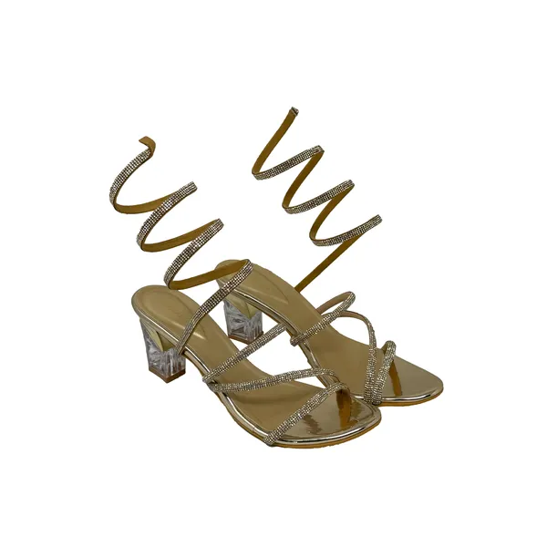 Gold_Vegan_Leather_Premium_&_Elegant_Heels_For_Women