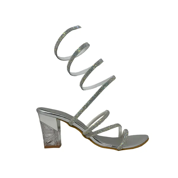 Silver_Vegan_Leather_Premium_&_Elegant_Heels_For_Women