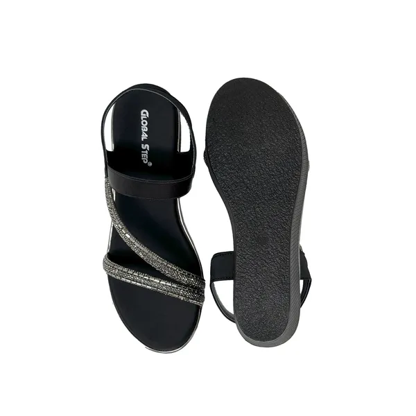 Black_Vegan_Leather_Premium_&_Elegant_Sandals_For_Women