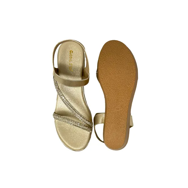 Gold_Vegan_Leather_Premium_&_Elegant_Sandals_For_Women