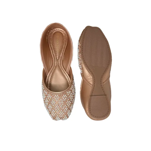 Rose-Gold_Vegan_Leather_Premium_&_Elegant_Flats_For_Women