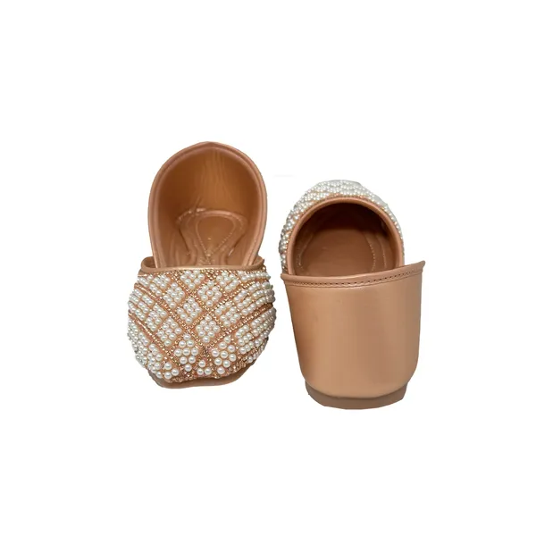 Rose-Gold_Vegan_Leather_Premium_&_Elegant_Flats_For_Women