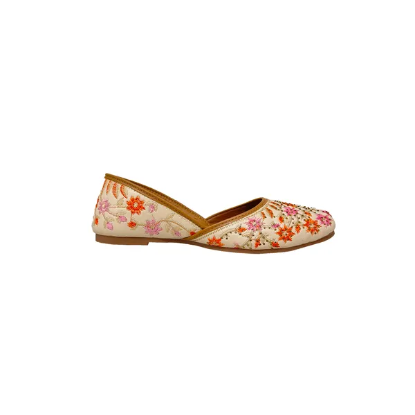 Off-White_Vegan_Leather_Premium_&_Elegant_Flats_For_Women