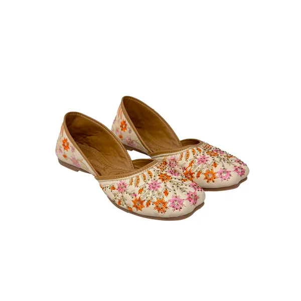 Off-White_Vegan_Leather_Premium_&_Elegant_Flats_For_Women
