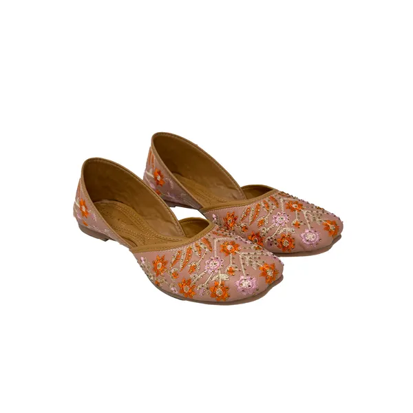 Pink_Vegan_Leather_Premium_&_Elegant_Flats_For_Women