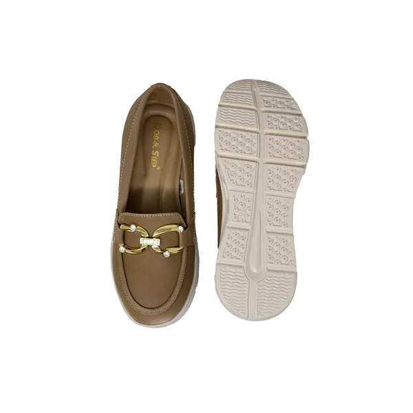 Beige_Vegan_Leather_Premium_&_Elegant_Flats_For_Women