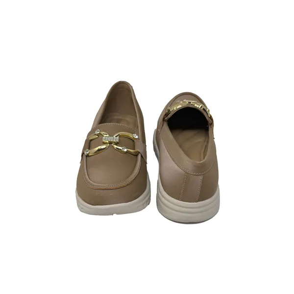 Beige_Vegan_Leather_Premium_&_Elegant_Flats_For_Women