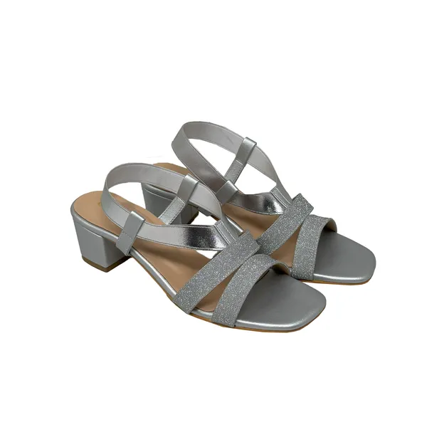 Silver_Vegan_Leather_Premium_&_Elegant_Heels_For_Women