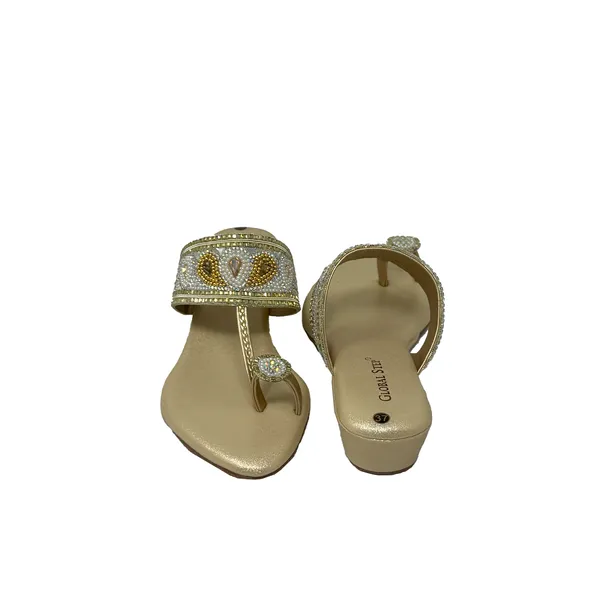 Gold_Vegan_Leather_Premium_&_Elegant_Heels_For_Women