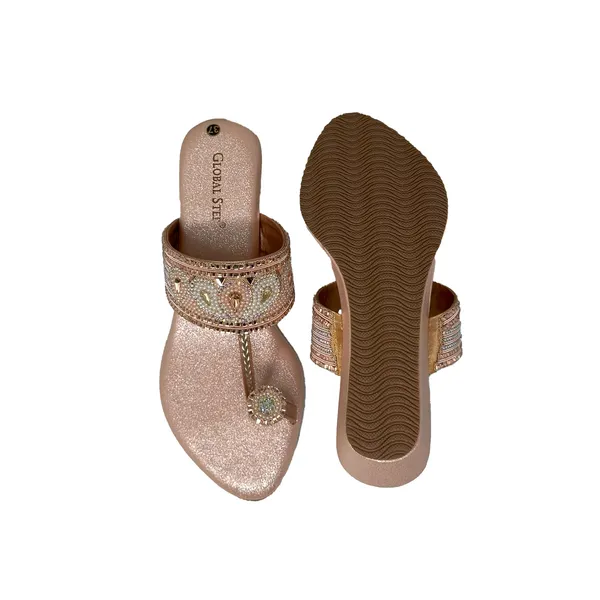 Rose-Gold_Vegan_Leather_Premium_&_Elegant_Heels_For_Women