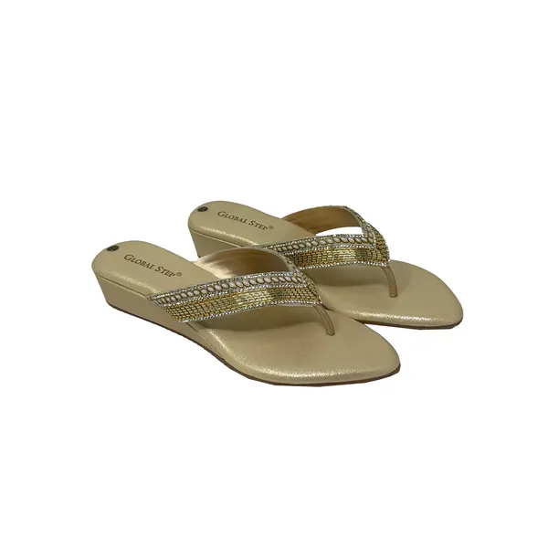 Gold_Vegan_Leather_Premium_&_Elegant_Sandals_For_Women