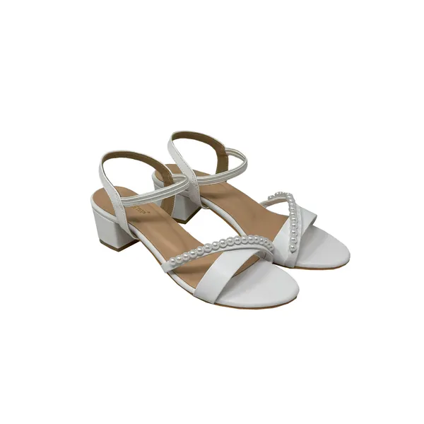 White_Vegan_Leather_Premium_&_Elegant_Sandals_For_Women