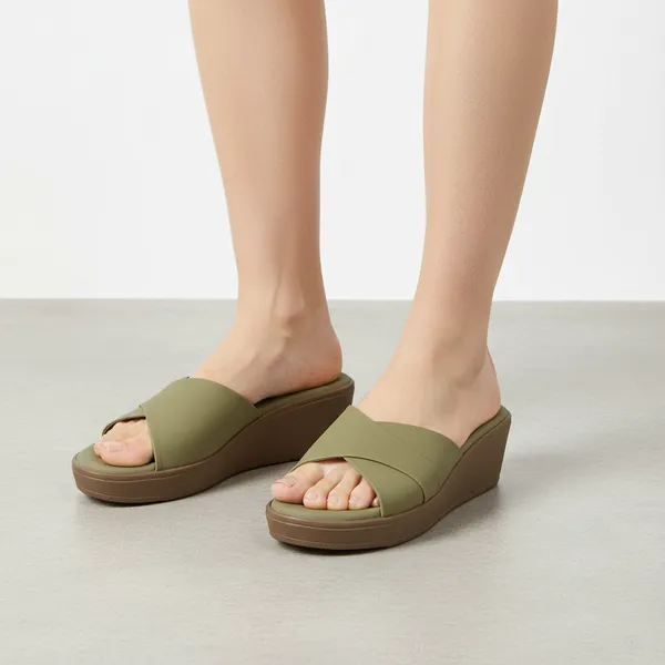 Olive-Green_Vegan_Leather_Premium_&_Elegant_Sandals_For_Women