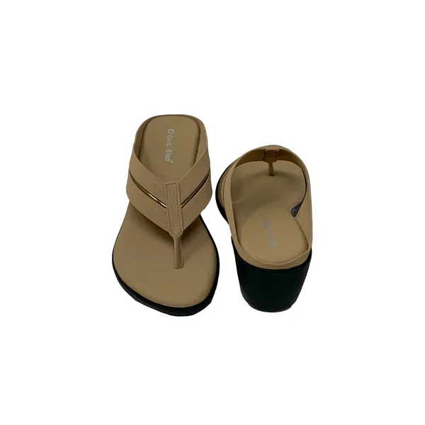 Beige_Vegan_Leather_Premium_&_Elegant_Sandals_For_Women