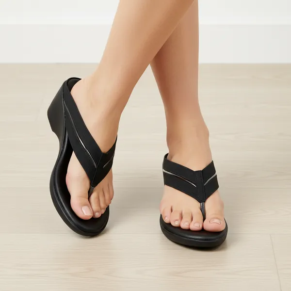 Black_Vegan_Leather_Premium_&_Elegant_Sandals_For_Women