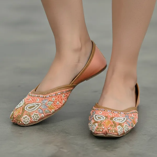 Pink_Vegan_Leather_Premium_&_Elegant_Flats_For_Women