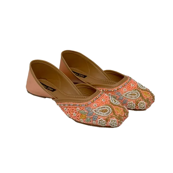 Pink_Vegan_Leather_Premium_&_Elegant_Flats_For_Women