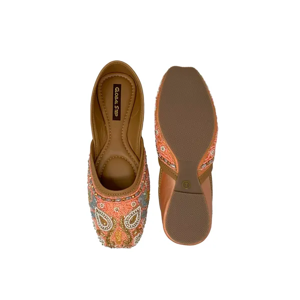 Pink_Vegan_Leather_Premium_&_Elegant_Flats_For_Women