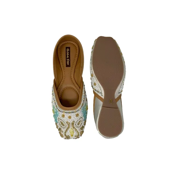 White_Vegan_Leather_Premium_&_Elegant_Flats_For_Women